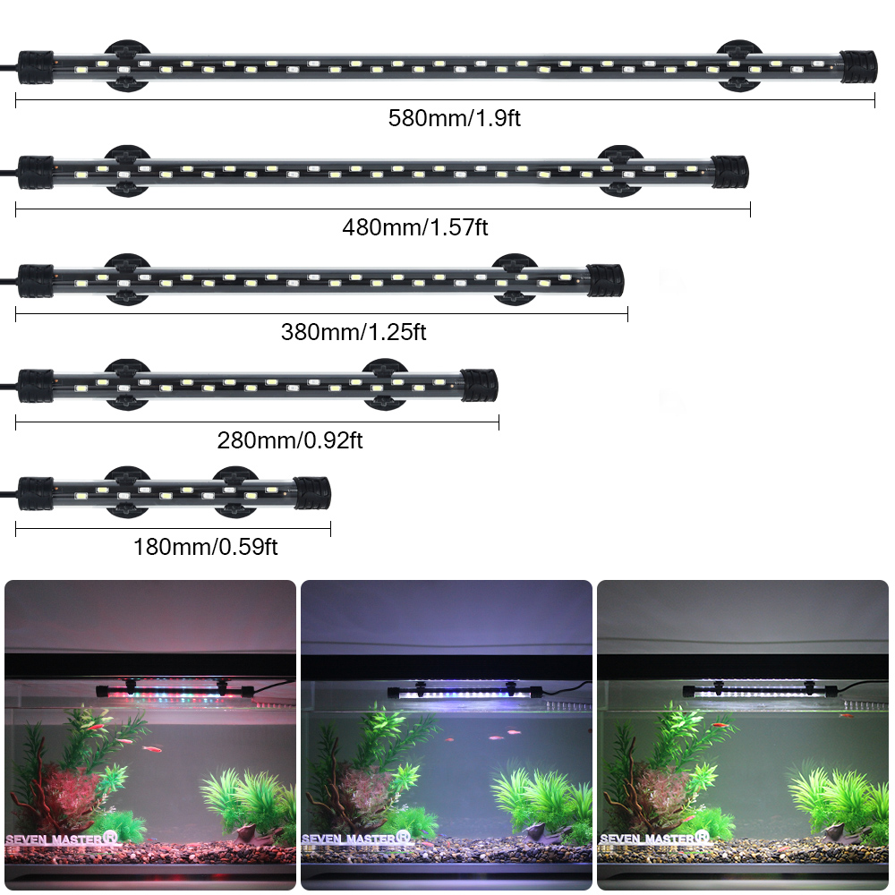 Aquarium Plant Design - Lumière d'aquarium LED plante poussent lampe