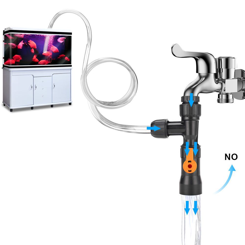 Planted Aquarium Tools - Changeur d'eau d'aquarium sans seau, outils