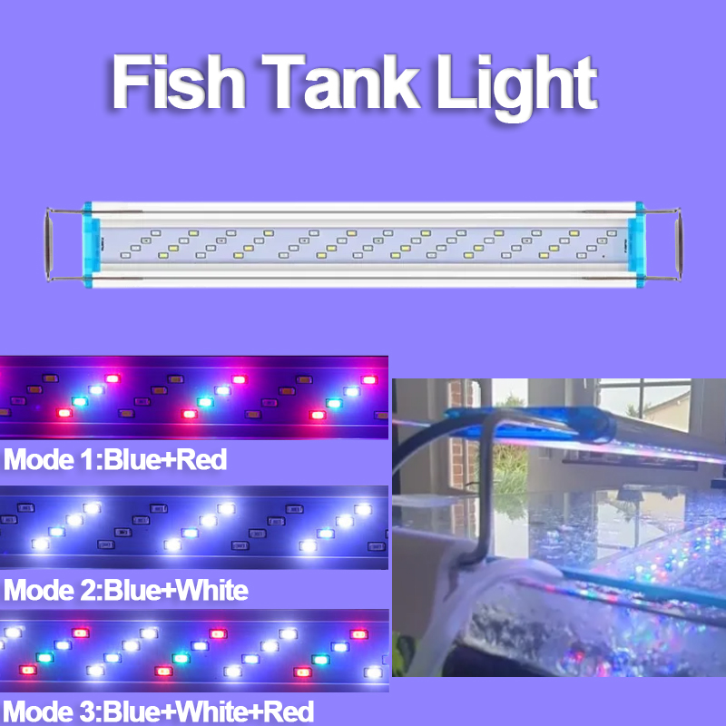Aquarium Plant Grow Light - Lumière d'aquarium 18cm 28cm 38cm 48cm