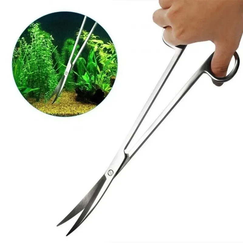 Planted Aquarium Tools - Ciseaux d'aquarium, outil de nettoyage Extra