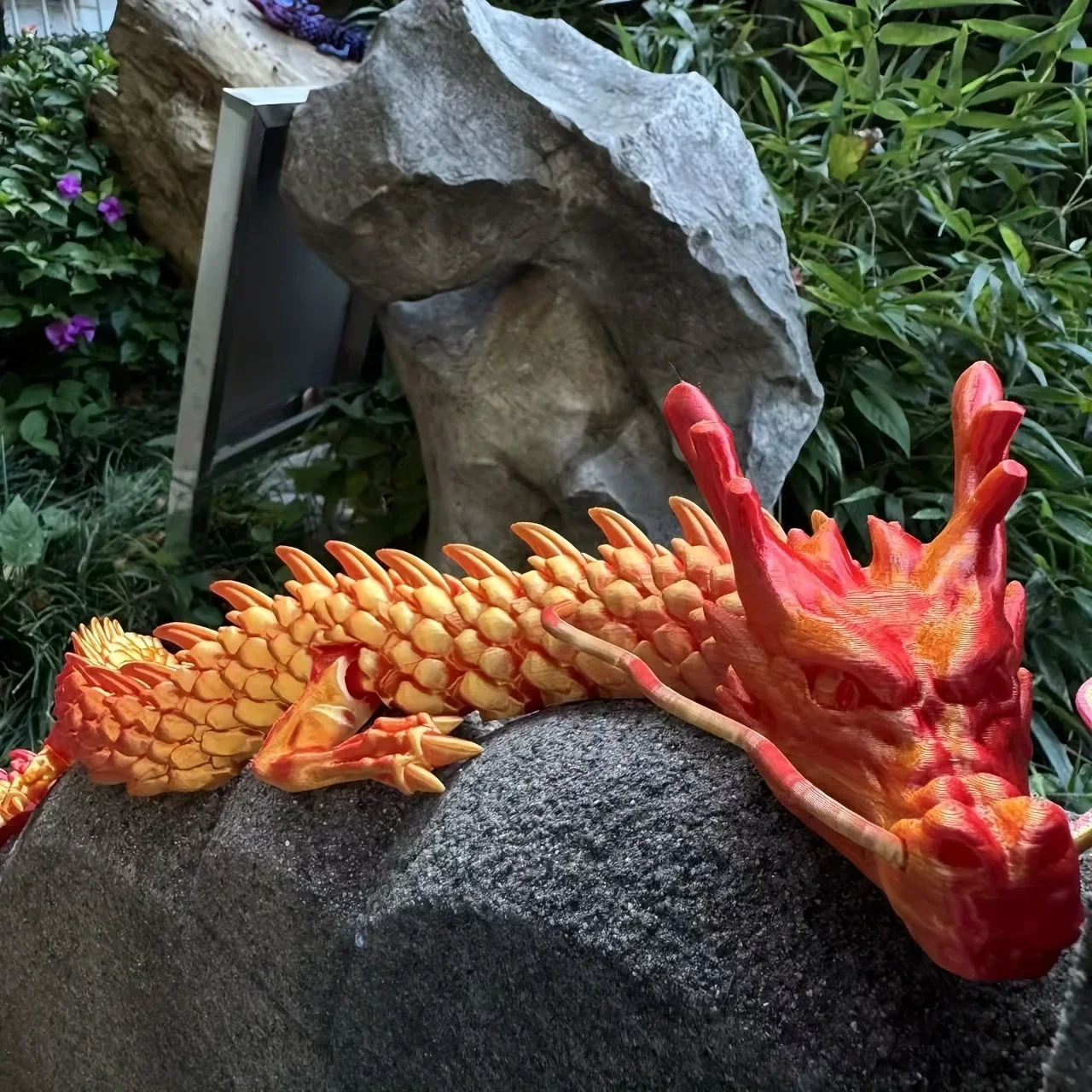 Figurine de dragon chinois imp - Aquarium Plants avis et prix