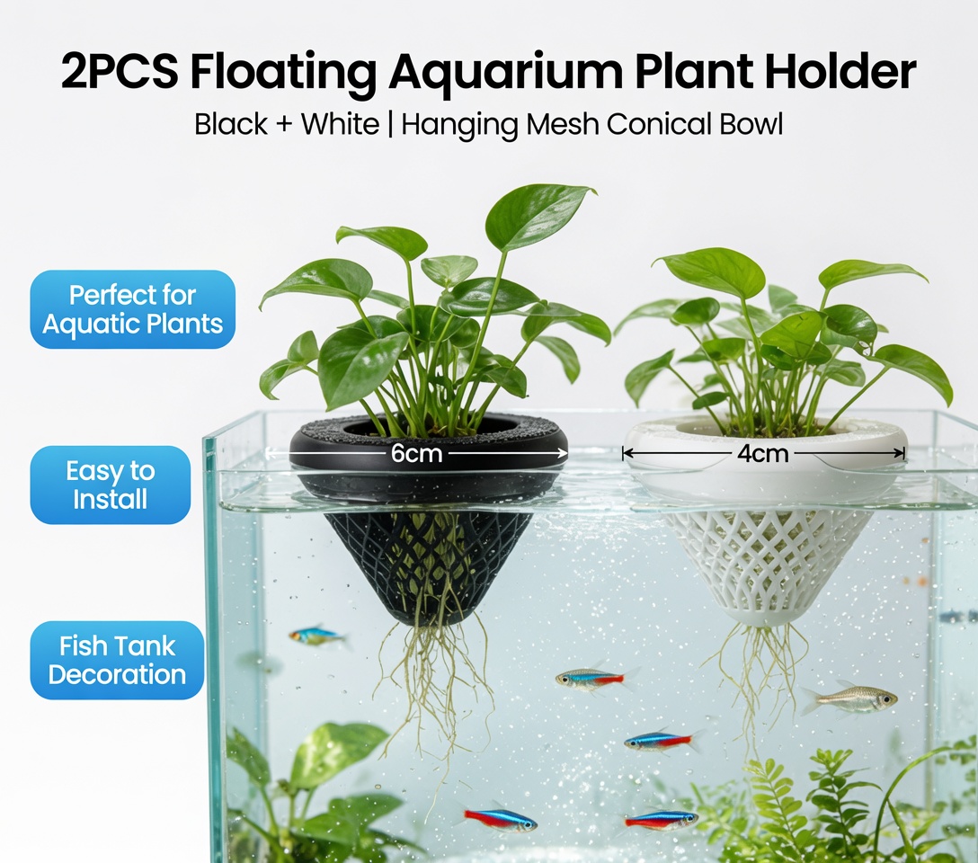 Support flottant pour plantes  - Aquarium Plant Design avis et prix