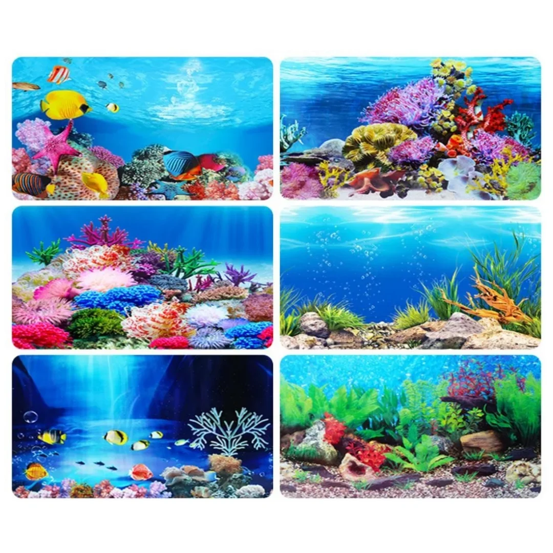 Autocollant 3D de Fond d'Aquar - Aquarium Plant Design avis et prix