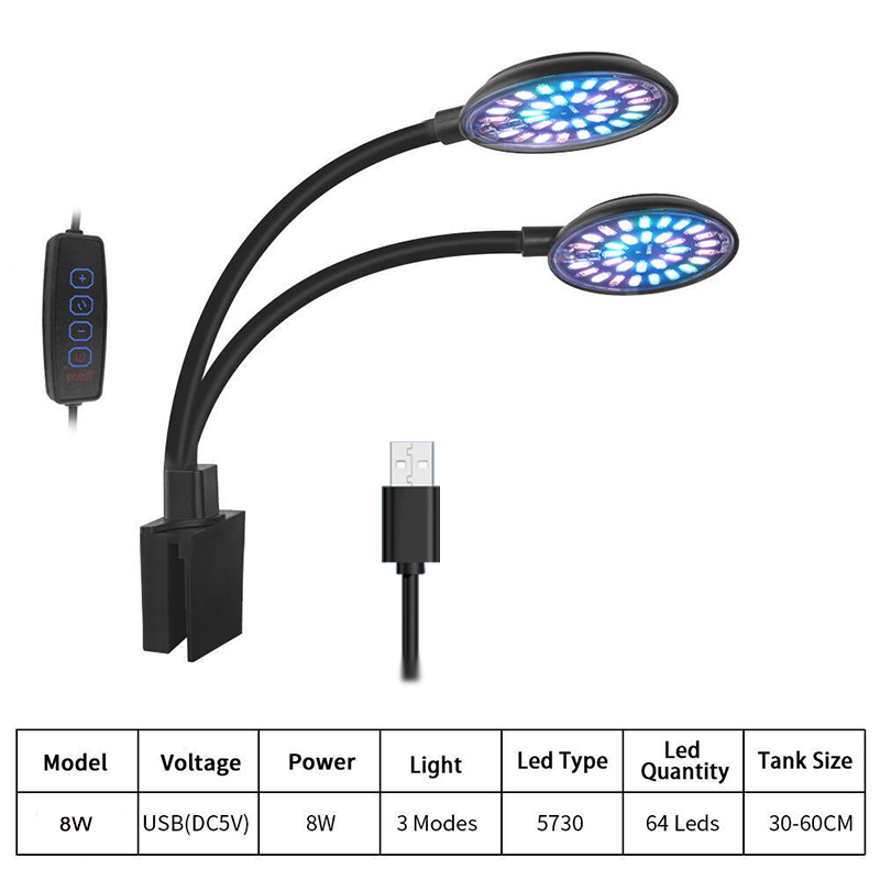 USB Aquarium lumière LED Aquar - Aquarium Plant Grow Light avis et prix