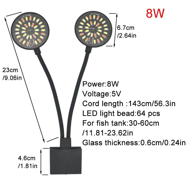 USB Aquarium lumière LED Aquar - Aquarium Plant Grow Light avis et prix