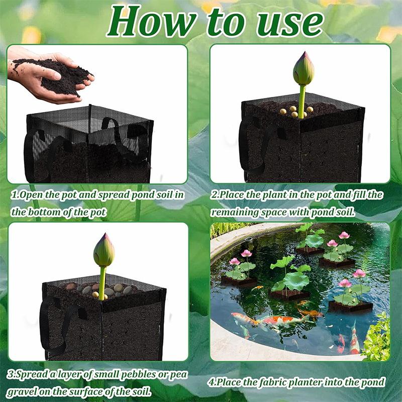 4 paniers de plantation en mai - Aquarium Plants avis et prix