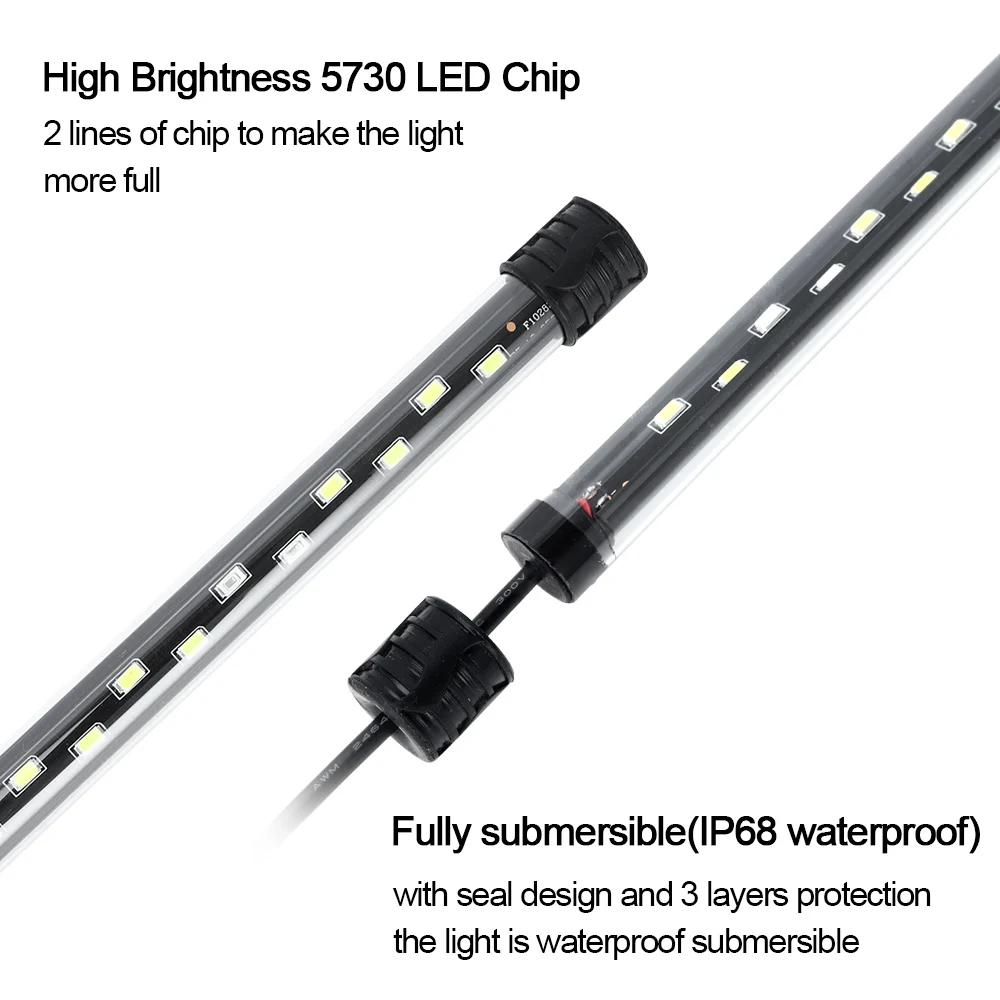 Lampe LED imperméable pour la  - Aquarium Plant Grow Light avis et prix