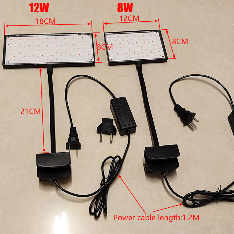 Lampe d'aquarium réglable à 3  - Aquarium Plant Grow Light avis et prix