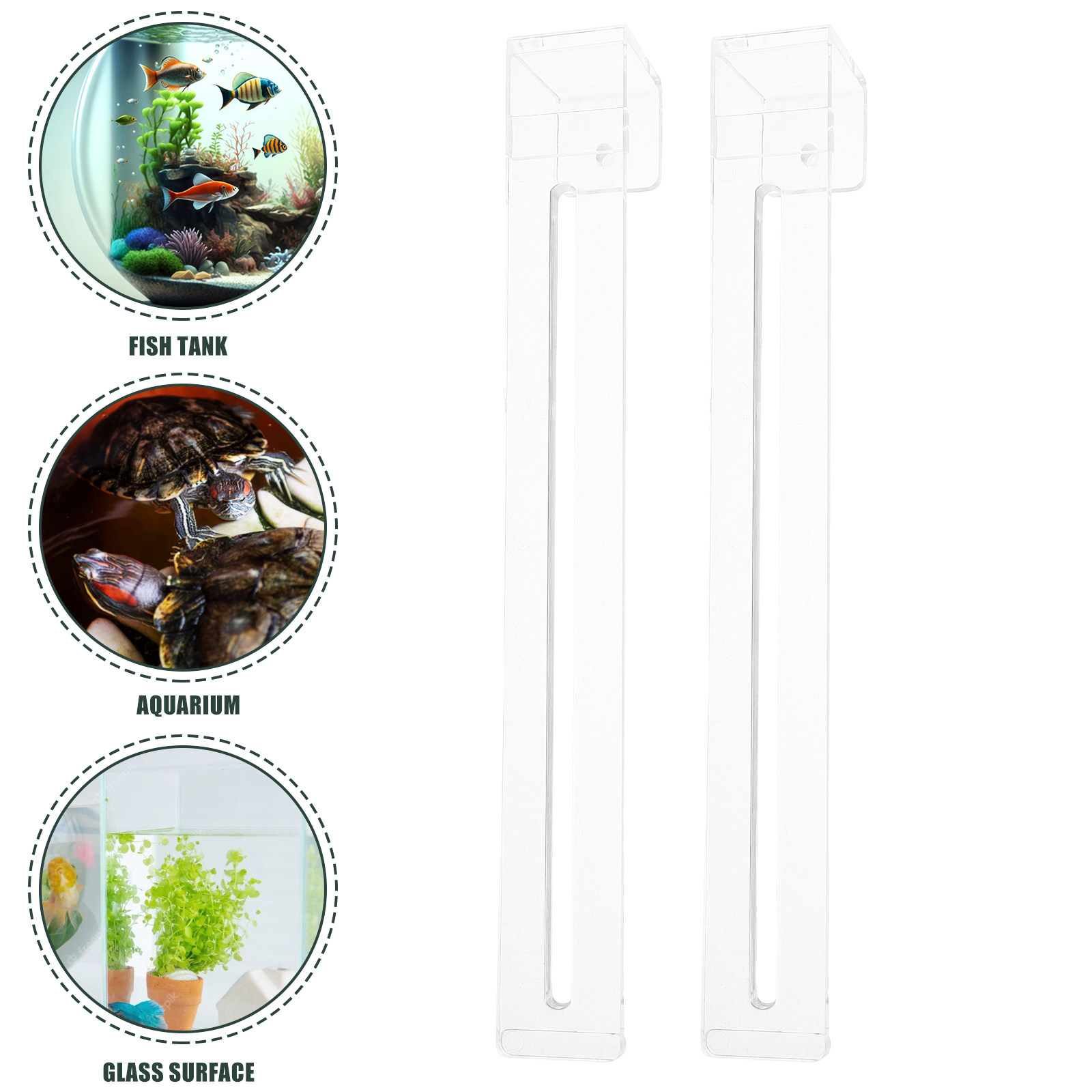 2 pièces de crochets transpare - Aquarium Plant Design avis et prix