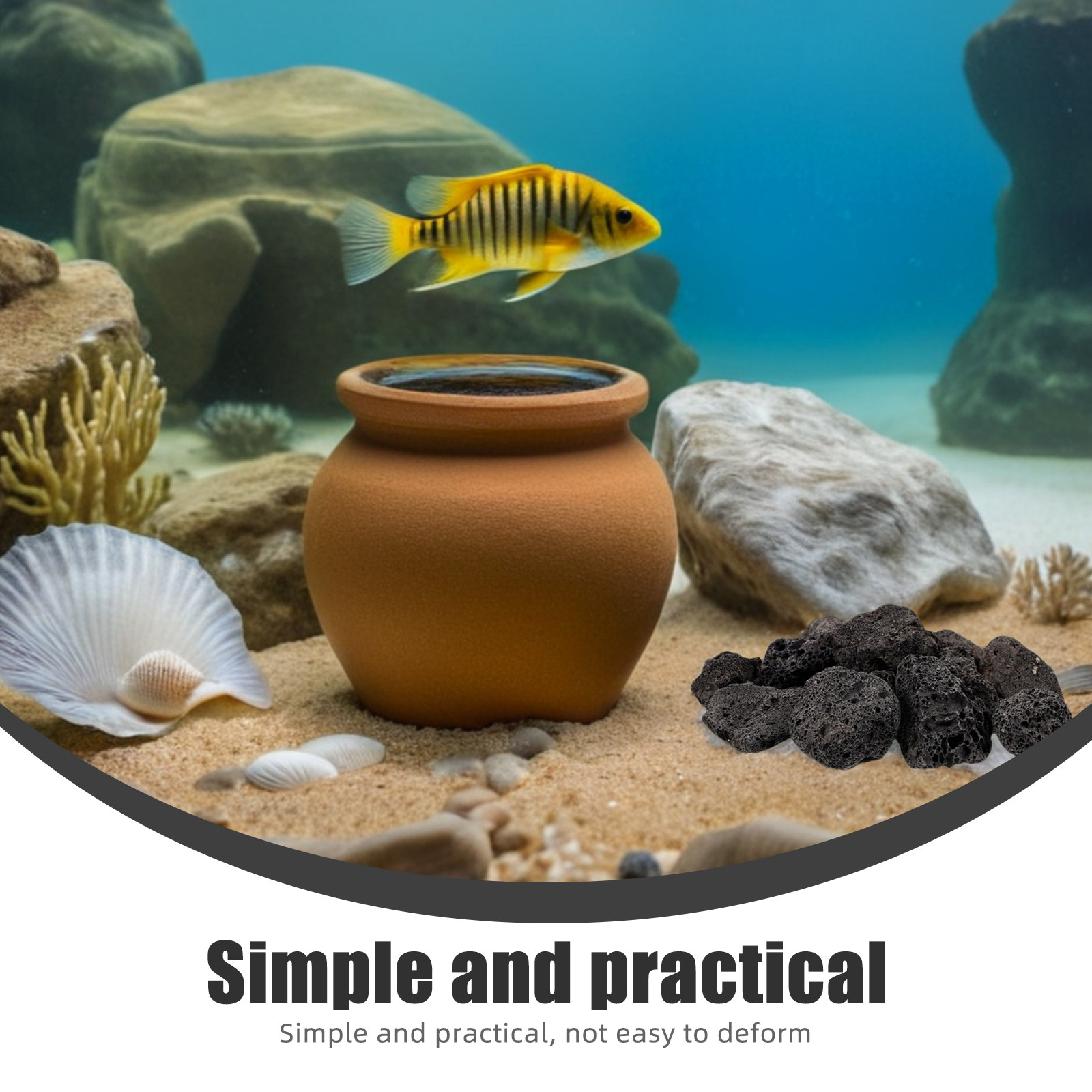 1 paquet de pierres volcanique - Aquarium Plant In Pot avis et prix