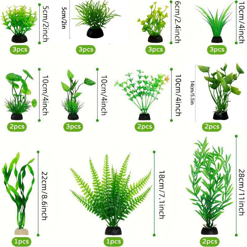 Ensemble de décoration d'aquar - Aquarium Plant Design avis et prix